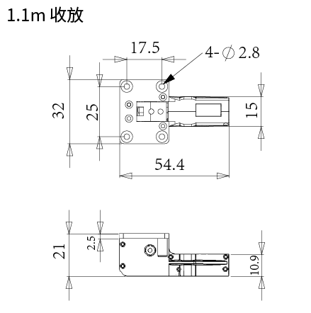 收轮舵机